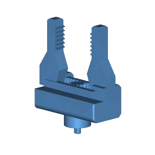 Spinning CAD model